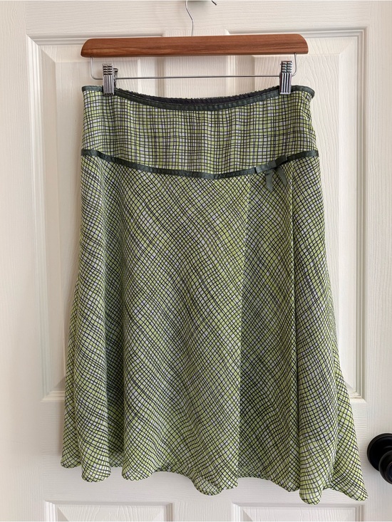 London Fog Dresses & Skirts - Vintage London Fog Green Midi Skirt